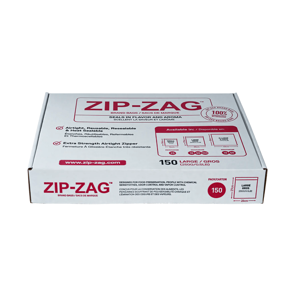 Zip - Zag Bags - Progressive Growth Garden Supply